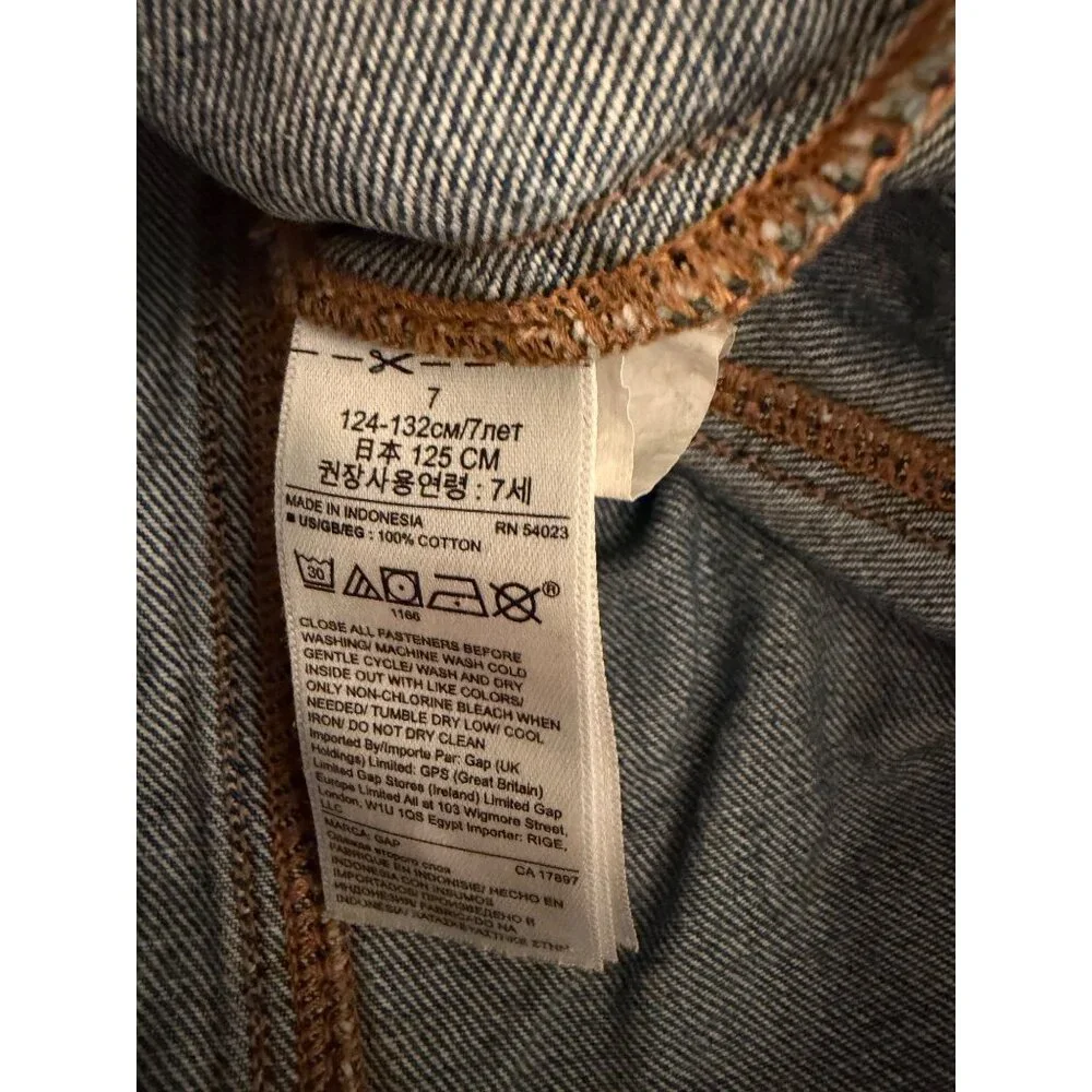 Gap Denim Button-Front Skirt – Girls‎ Size 7